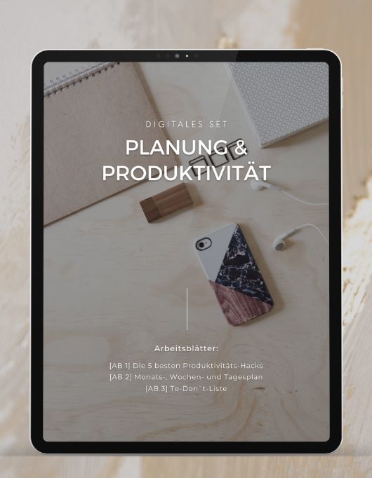 Digitales Set "Planung & Produktivität"